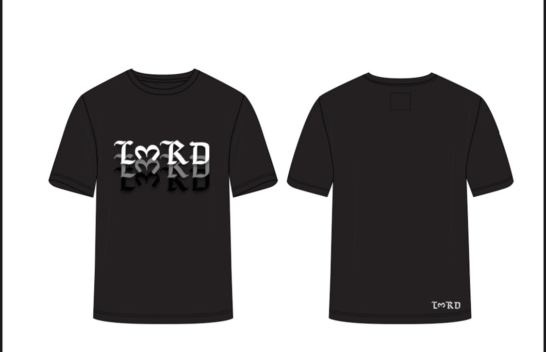 L3RD logo tee with shadow graphic, showcasing sleek urban design and comfortable everyday fit.